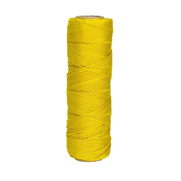 Bon Tool Yellow Nylon Braided Masonry Line 500 ft. 11-134 - The