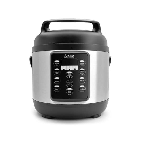 Aroma Professional 3.5 Qt. Stainless Steel Electric Pressure Cooker