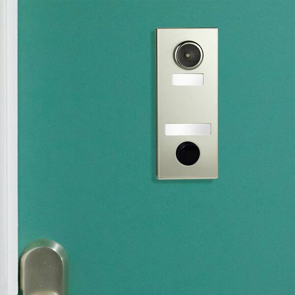 peephole doorbell combo