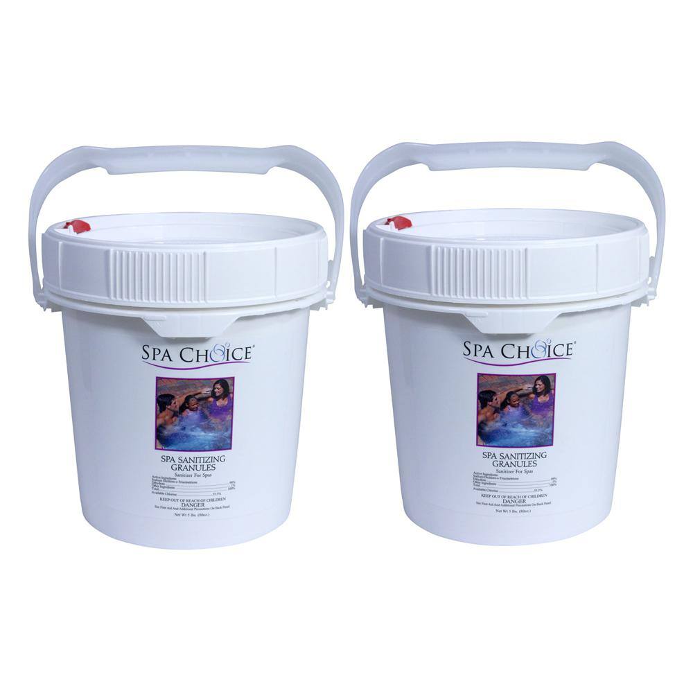 Spa Choice Spa and Hot Tub 5 lb. Sanitizing Granules (2Pack) 4723508102 The Home Depot