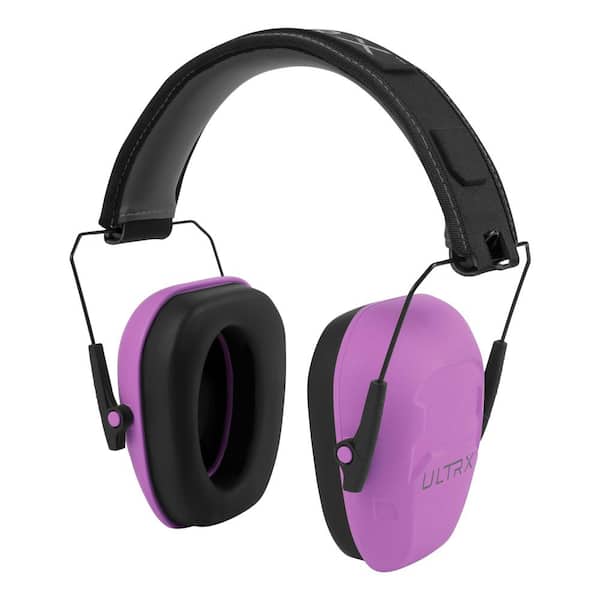 ULTRX Shield Passive Earmuff, Plum