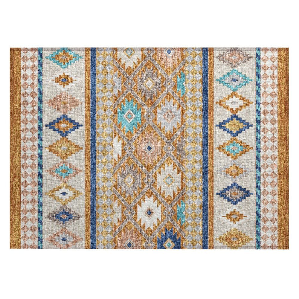 Chantille Machine Washable Indoor/Outdoor Abstract ACN2519 Paprika 2 ft. x 3 ft. Accent Rug price history on PriceWatchPro
