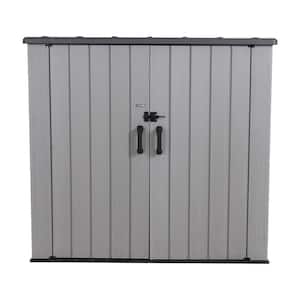 3.5 ft. W x 6 ft. D Plastic Utility Shed (18.2 sq. ft.)