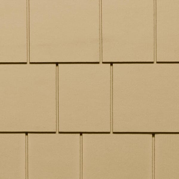 Hardie Shingle HZ10 15.25 in. x 48 in. Primed Straight Edge Fiber Cement Siding