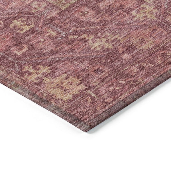 Chantille Machine Washable Indoor/Outdoor Abstract ACN1727 Blush 3 ft. x 5 ft. Area Rug