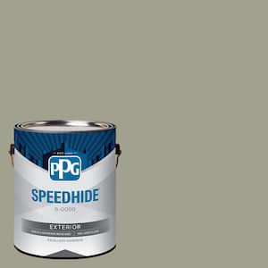 1 gal. PPG1028-4 Smoky Slate Semi-Gloss Exterior Paint