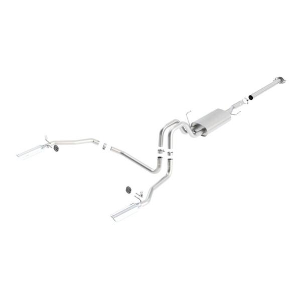 Borla 11-13 Audi TT Quattro 2.0L Turbo AT AWD Coupe Cat-Back Single Split Rear Exit Exhaust