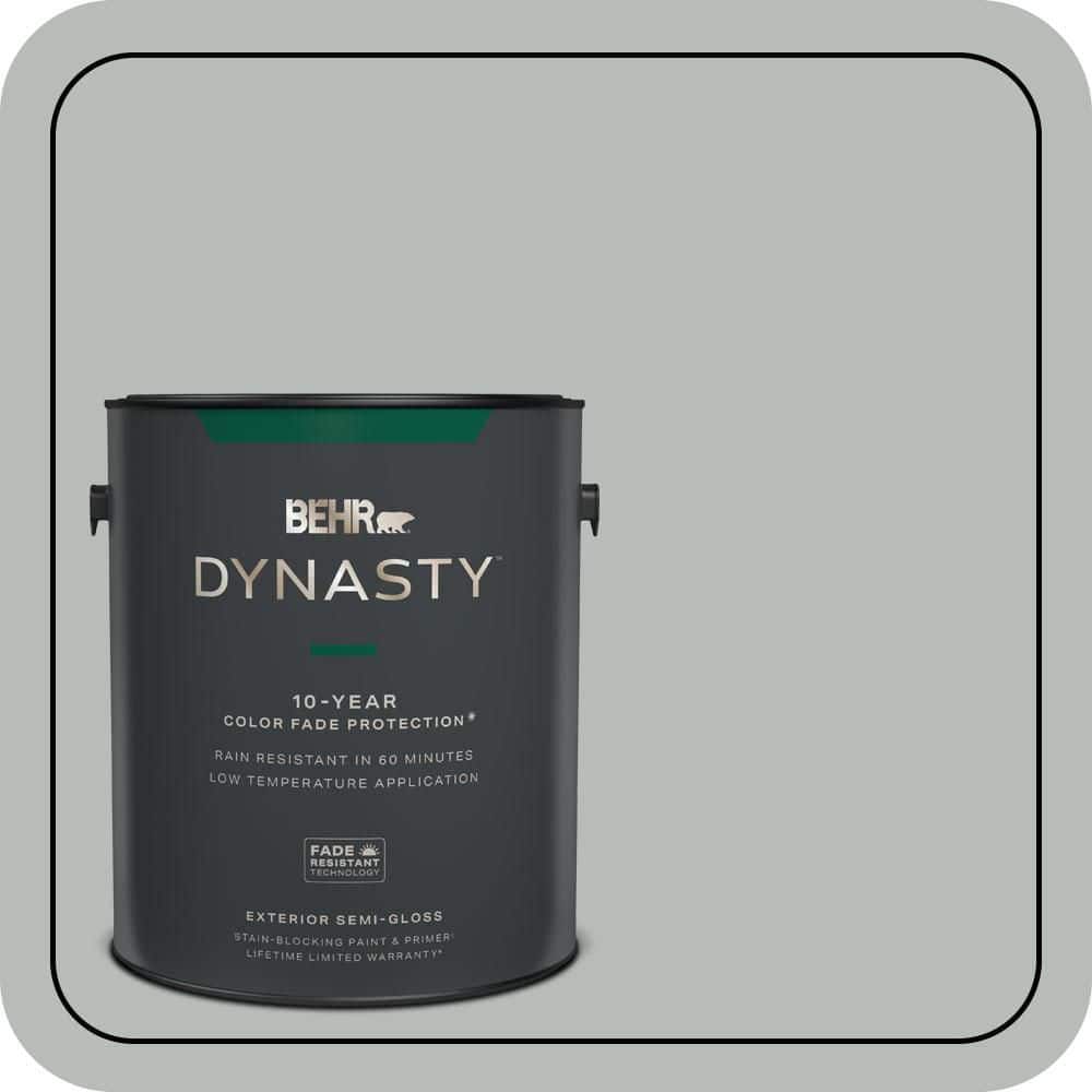 1 gal. #T18-19 Quiet Time Semi-Gloss Exterior Stain-Blocking Paint & Primer price history on PriceWatchPro