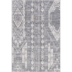 Portland Orford Gray 4 ft. x 6 ft. Area Rug