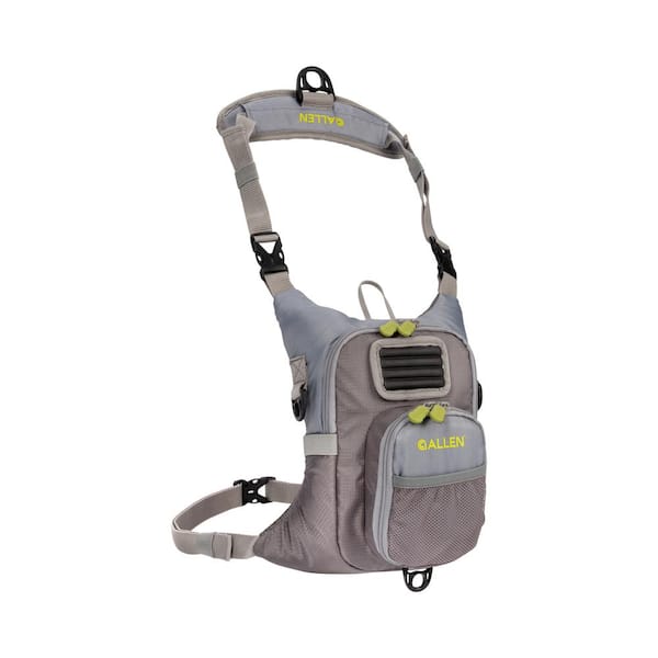 Allen Fall River Fly Fishing Chest Pack, Fits up to 2 Tackle/Fly Boxes 6372  - The Home Depot