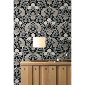 60.75 sq. ft. Plume Dynasty Unpasted Wallpaper