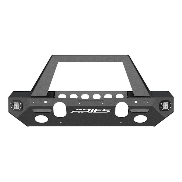 Aries TrailChaser Jeep Wrangler JL, Gladiator Steel Front Bumper (Option 1)