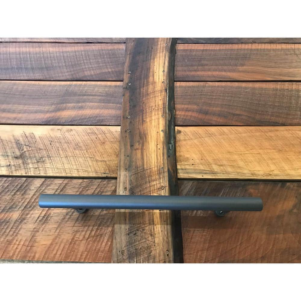 Bronze Double-Sided Round Barn Door Pull Handle