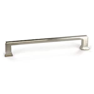 Mirabel Collection 7 9/16 in. (192 mm) Brushed Nickel Transitional Cabinet Bar Pull