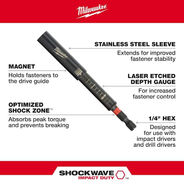 SHOCKWAVE Impact Duty 6 in. Magnetic Drive Guide