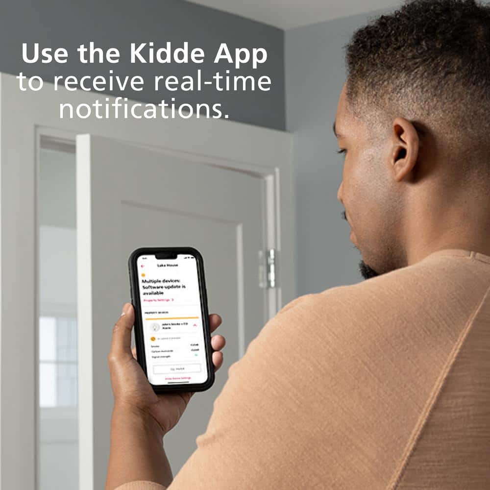 Kidde Battery Powered Smart Water Leak and Freeze Detector