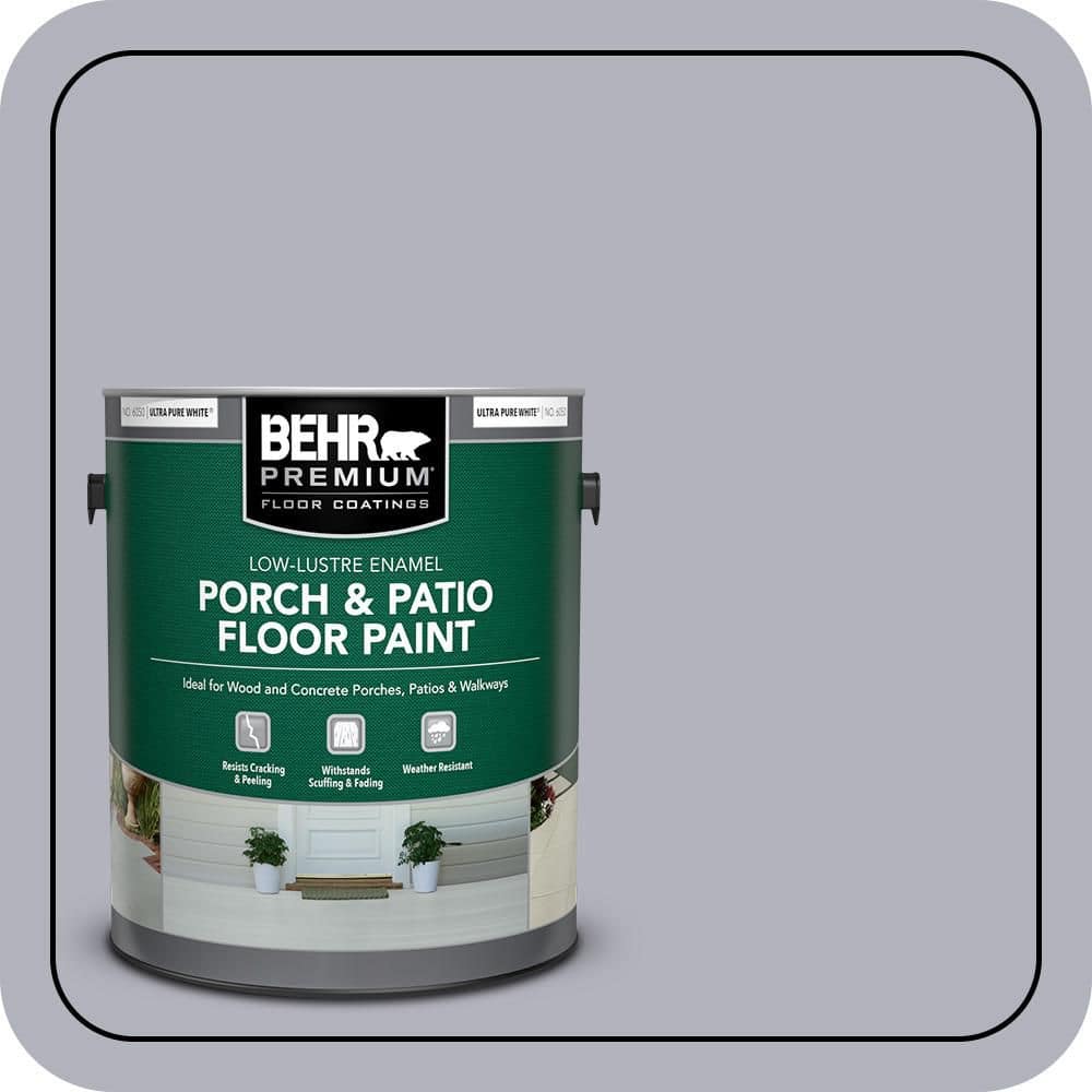 1 gal. #N540-3 Vanity Low-Lustre Enamel Interior/Exterior Porch and Patio Floor Paint price history on PriceWatchPro