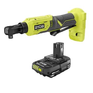 ONE+ 18V Cordless 3/8 in. 4-Position Ratchet with 2.0 Ah Battery