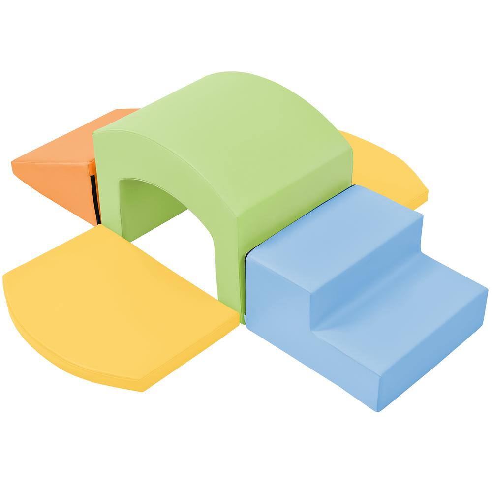5-in-1 Multi-Colored Indoor Residertial Soft Foam Playset