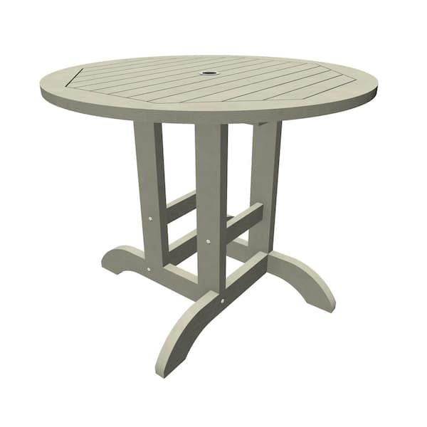 Highwood The Sequoia Professional Commercial Grade 36 in. Round Bistro Dining Height Table