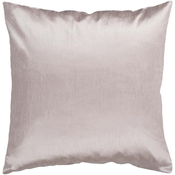 Artistic Weavers Visoko Taupe Solid Polyester 18 in. x 18 in. Throw Pillow
