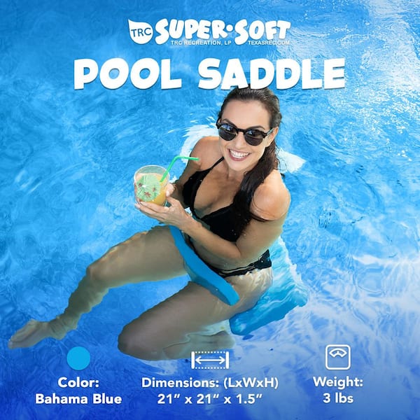 TRC Recreation Sunsation - Flotador de espuma para piscina, 70 pulgadas, color verde azulado (paquete de 2