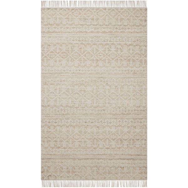 Angela Rose Rivers 8 ft. 6 in. x 11 ft. 6 in. Sand/Ivory Traditional Area Rug