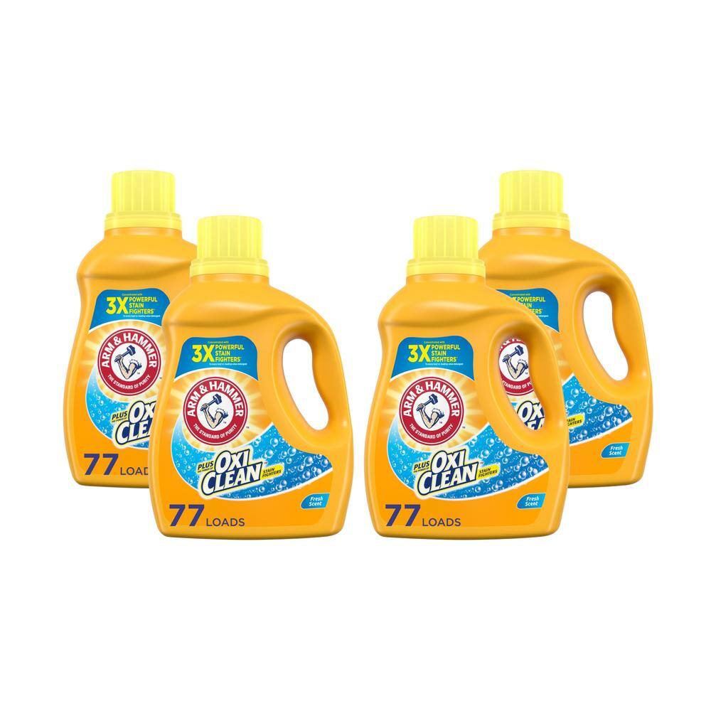 ARM & HAMMER 100.5 oz. Arm and Hammer Fresh Scent Plus OxiClean Liquid