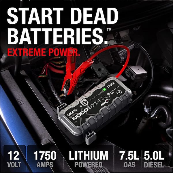 Noco Lithium Jump Starter Boost X 2500A - Boosters 5L Essence - BatterySet