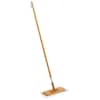 HARPER Live.Love.Clean. 12.8 in. W Bamboo Handle Microfiber Flat Mop with a Hook and Loop Refill Pad for Fine Dirt and Pet Hair 37501100