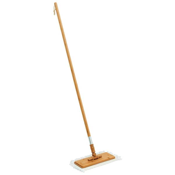 HARPER Live.Love.Clean. 11.85 in. Bamboo Counter Brush and Dustpan