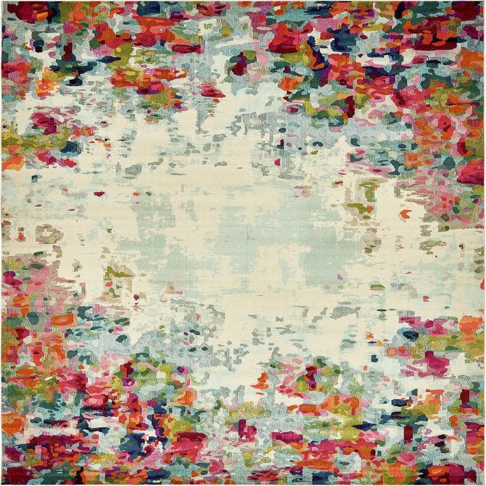 Unique Loom Chromatic Joyous Multi 10' 6 x 16' 5 Area Rug 3139854 The