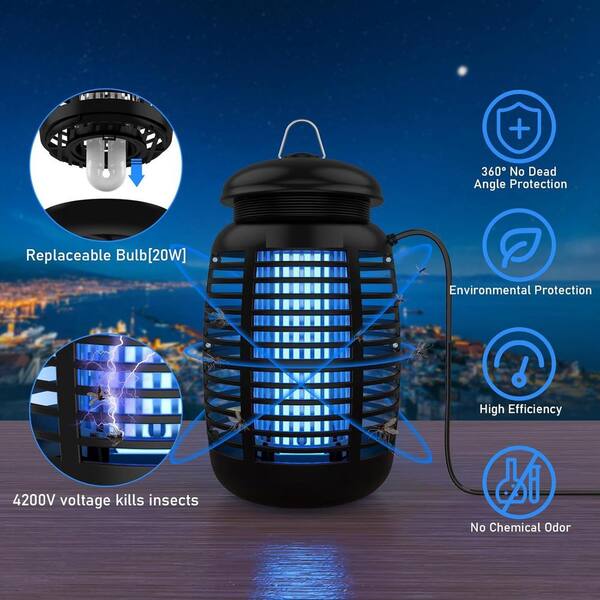 Justincity 15-Watt Electronic Indoor/Outdoor Mosquito Repellent