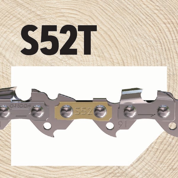 Oregon S52 AdvanceCut 14 in. 0.050 Gauge Chainsaw Chain, 52 Drive