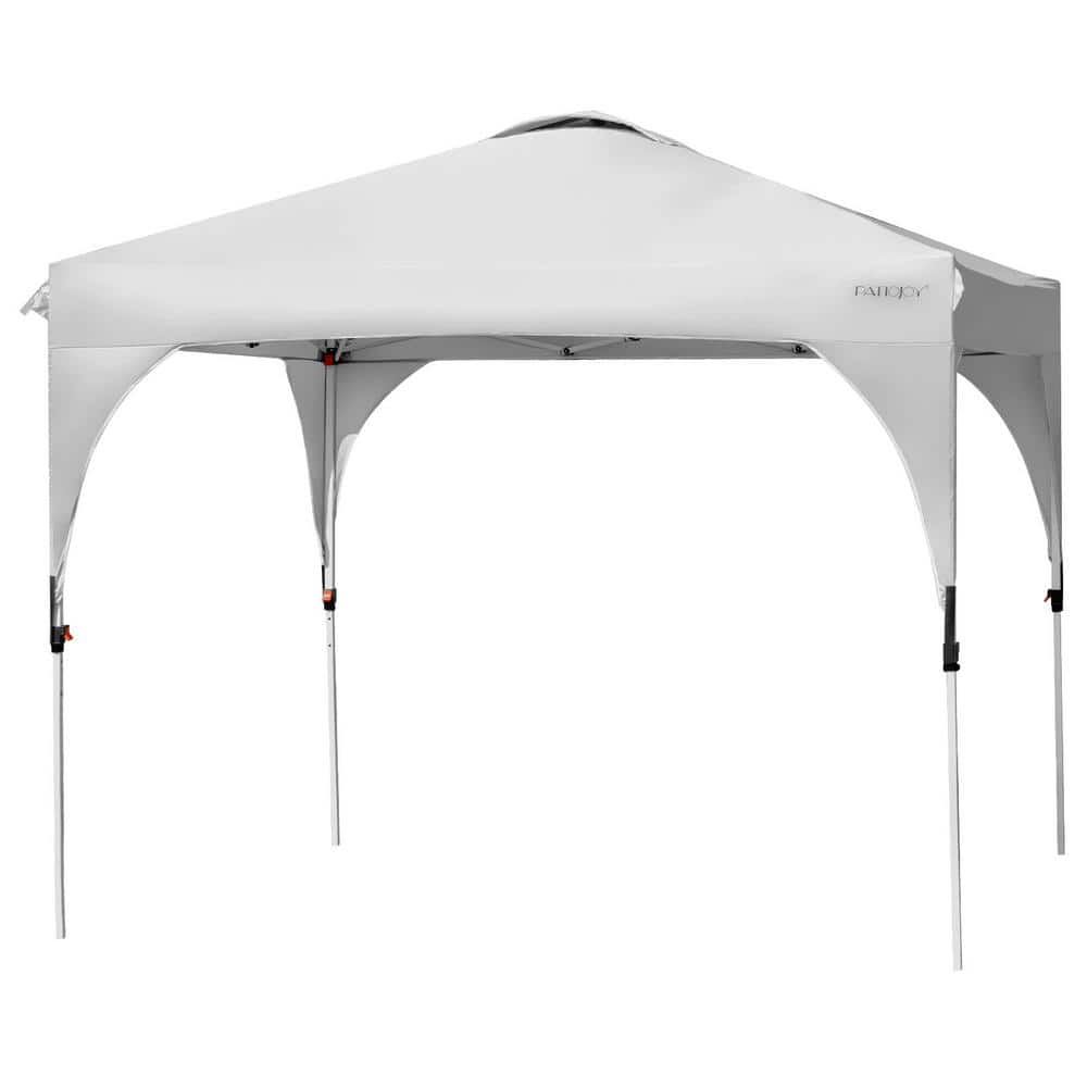 HONEY JOY Popup Canopy Tent 10 ft. x 10 ft. Height Adjustable