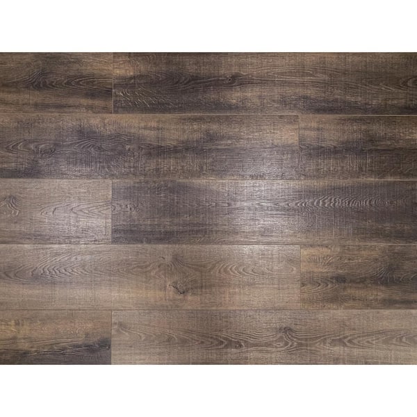 Montserrat Bellator Loft Umber 20 MIL x 9 in. W x 60 in. L SPC Waterproof Click Lock Vinyl Plank Flooring (22.6 sq. ft./case)