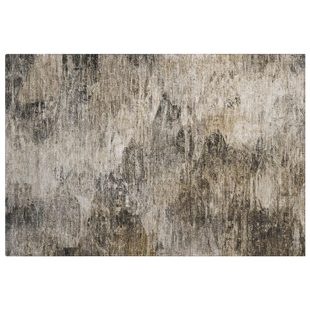 Dream Shag Premium Machine Washable Abstract ADS592 Taupe 2 ft. x 3 ft. Accent Rug price history on PriceWatchPro