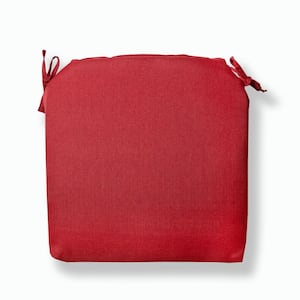21 in. x 21 in. x 4 in. Chili CushionGuard Outdoor Deluxe Seat Cushion