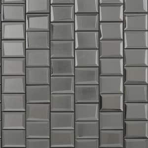 Aiga Glam Platinum 10.82 in. x 11.81 in. Polished Glass Wall Mosaic Tile (0.88 sq. ft./Each)