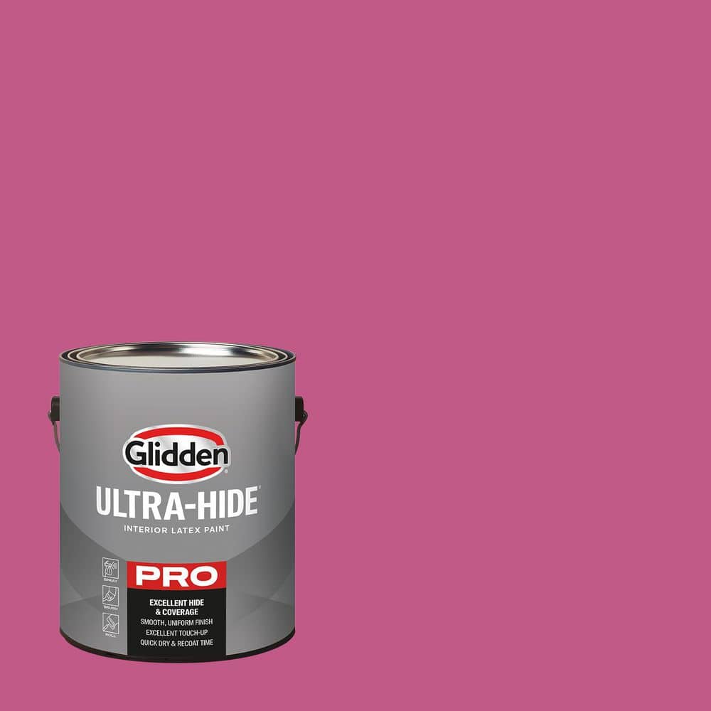 Glidden Ultra-Hide 1 gal. PPG17-10 Tutti Frutti Ultra Flat Interior ...