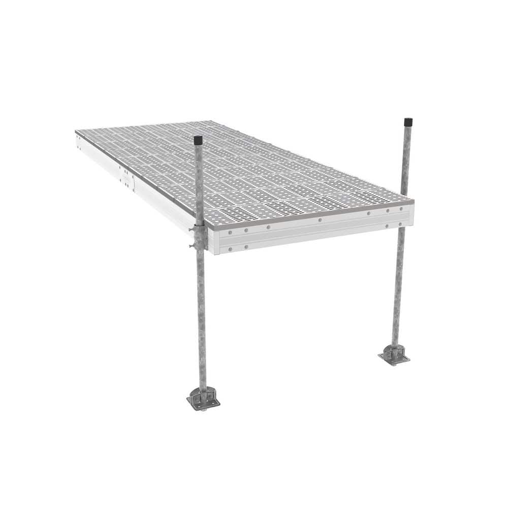 4 ft. x 20 ft. Aluminum Stationary Dock Kit w/ Signature Top -2 Section price history on PriceWatchPro