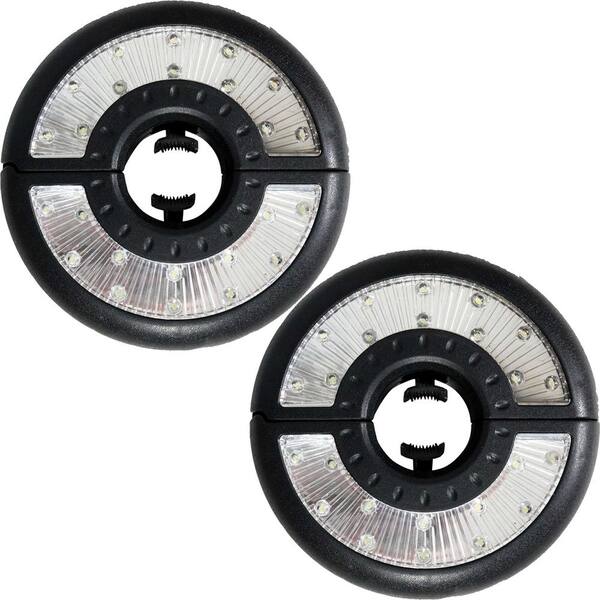 Sunnydaze Decor Patio Umbrella LED Light Outdoor Accessory (Set of 2