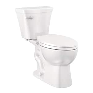 Turner Bidet Seat 2-piece 1.28 GPF Single Flush Elongated Toilet in White