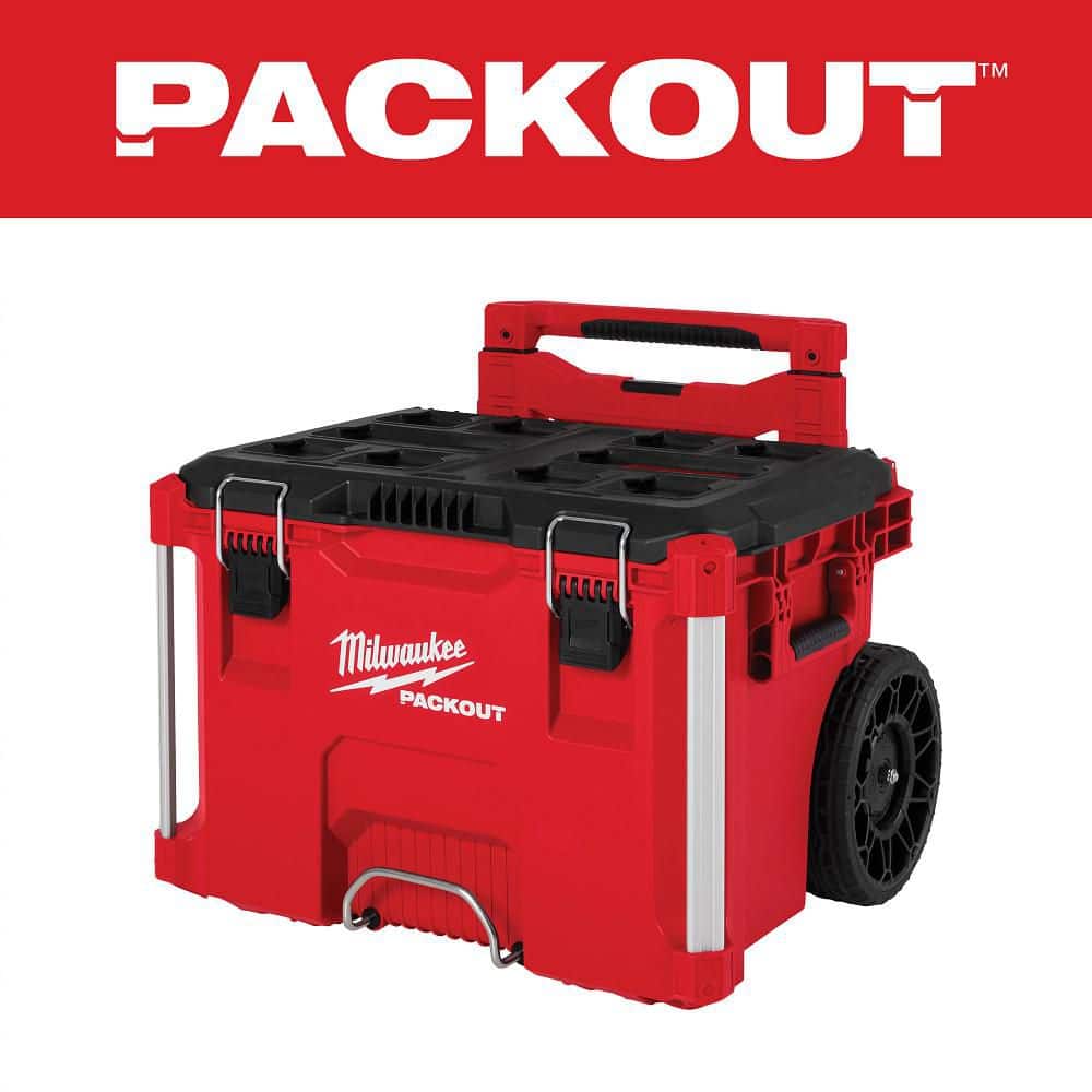 PACKOUT 22 in. Rolling Modular Tool Box Low Profile Handle
