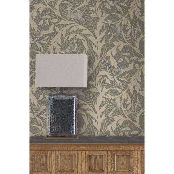 Woodland Tapestry Unpasted Wallpaper (Covers 60.75 sq. ft.)