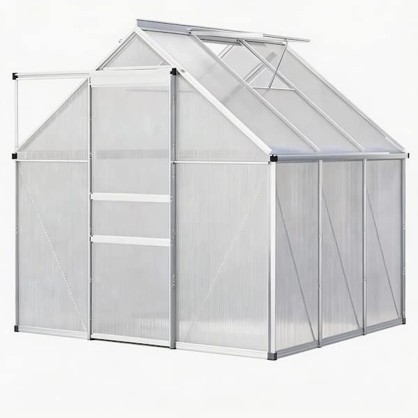 ShelterLogic 10 ft. W x 10 ft. D x 8 ft. H GrowIt Greenhouse-In-A