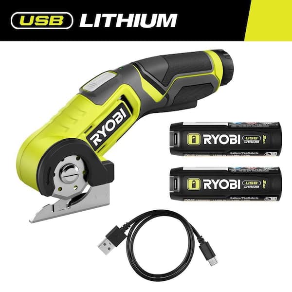 USB Lithium Power Cutter Kit with USB Lithium 2.0 Ah Lithium Rechargeable Battery