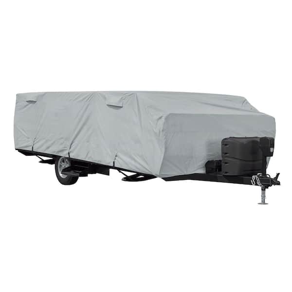 Classic Accessories Over Drive PermaPRO Folding Camping Trailer Cover, Fits 10 ft. - 12 ft. L Trailers