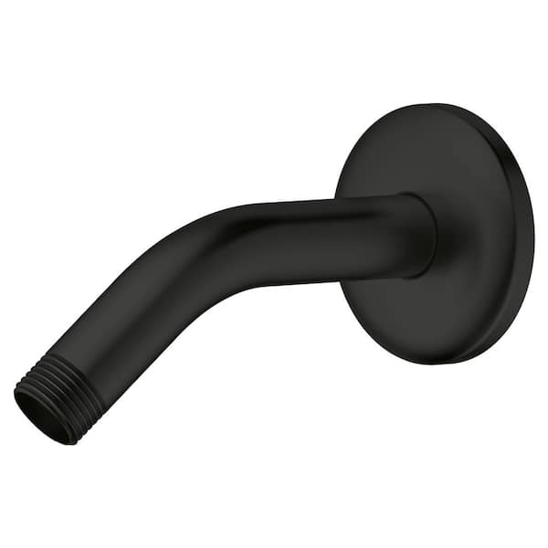 5-5/8 in. Shower Arm in Matte Black