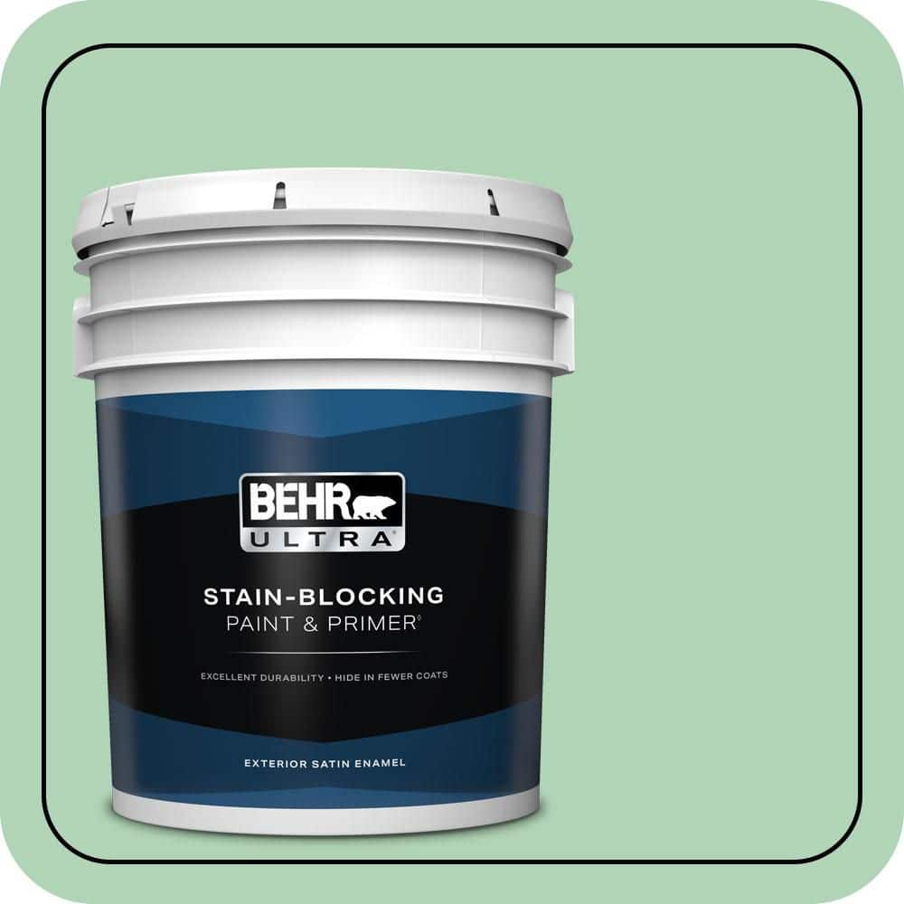 5 gal. #M410-3 Enchanted Meadow Satin Enamel Exterior Paint & Primer price history on PriceWatchPro